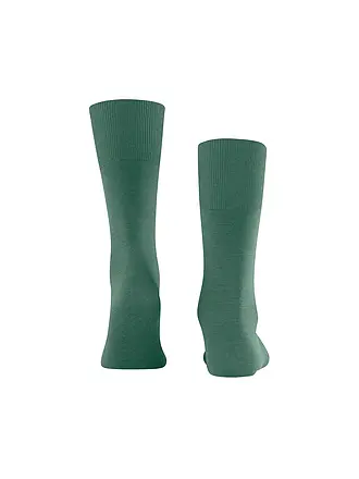 FALKE | Chaussettes homme "Airport" (gris foncé) | grün